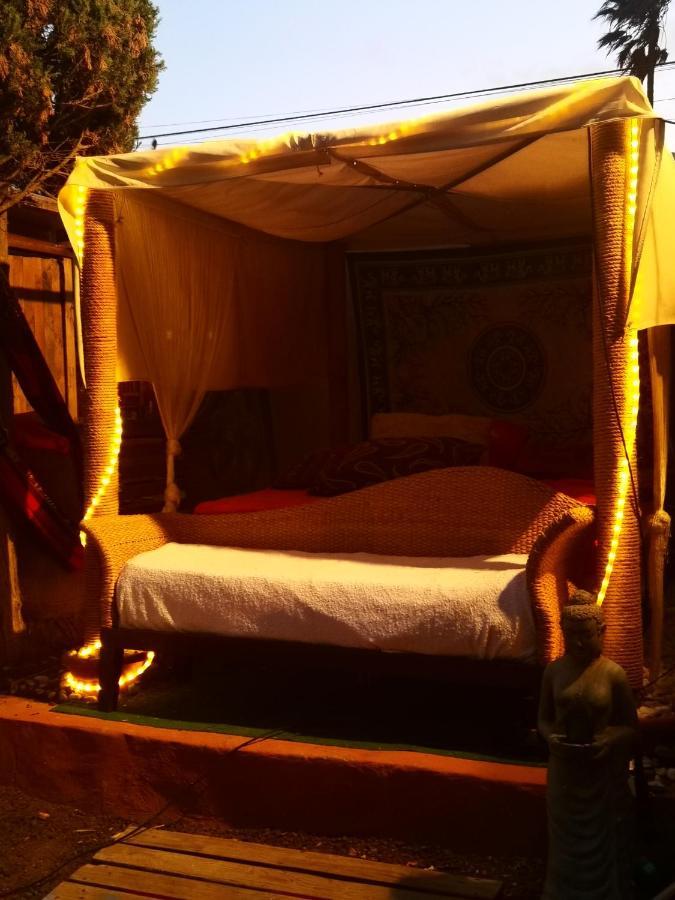 Flor De Loto Romantic Woodhouse Casita Camping Aguatona Luaran gambar